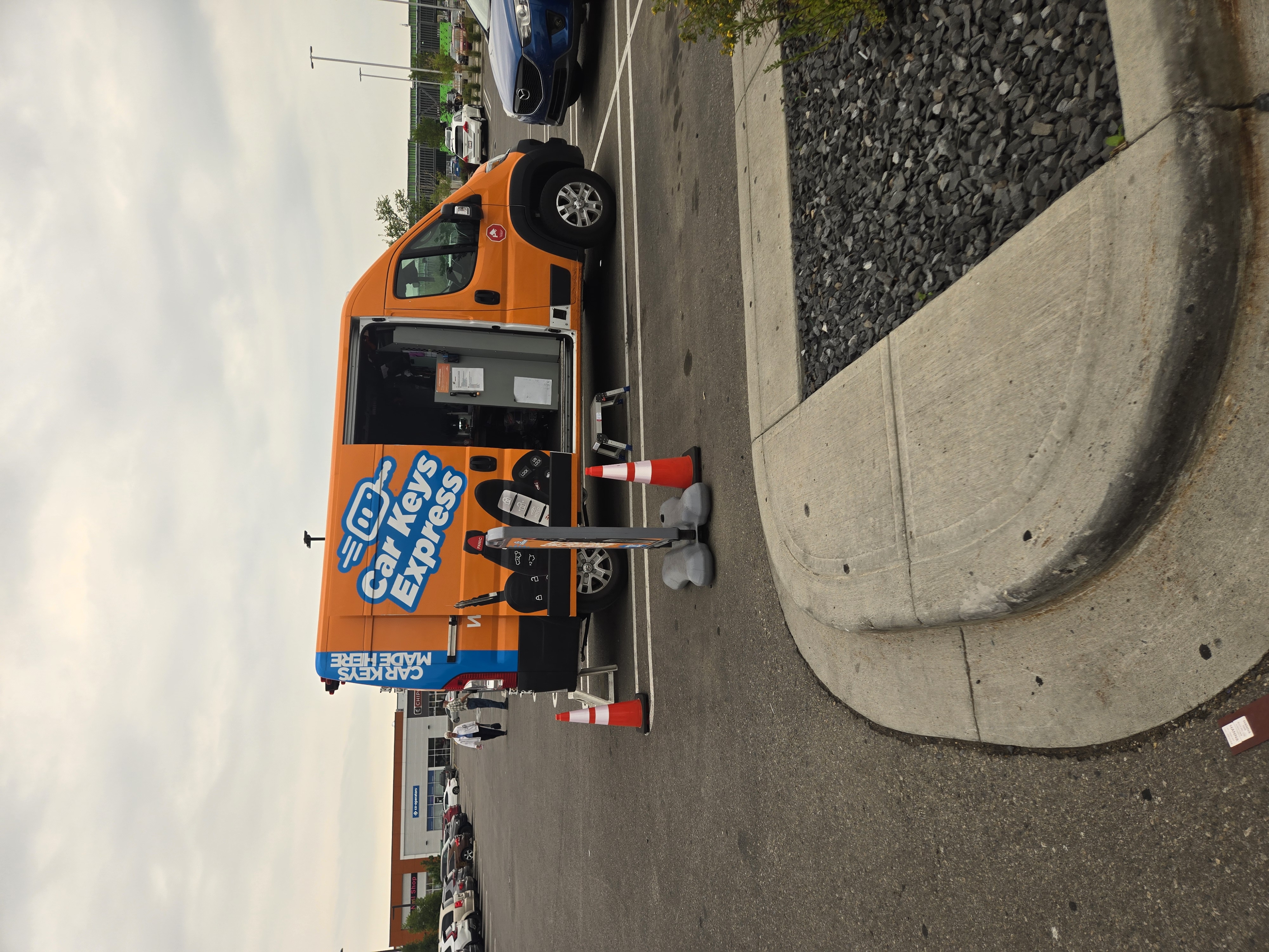 Service van